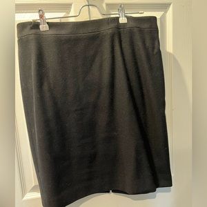 Wool pencil skirt, barely worn!
